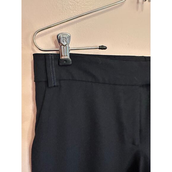 Piazza Sempione Navy Women's Flare Leg Bootcut Slacks Pants Wool Blend 42 - Picture 3 of 11